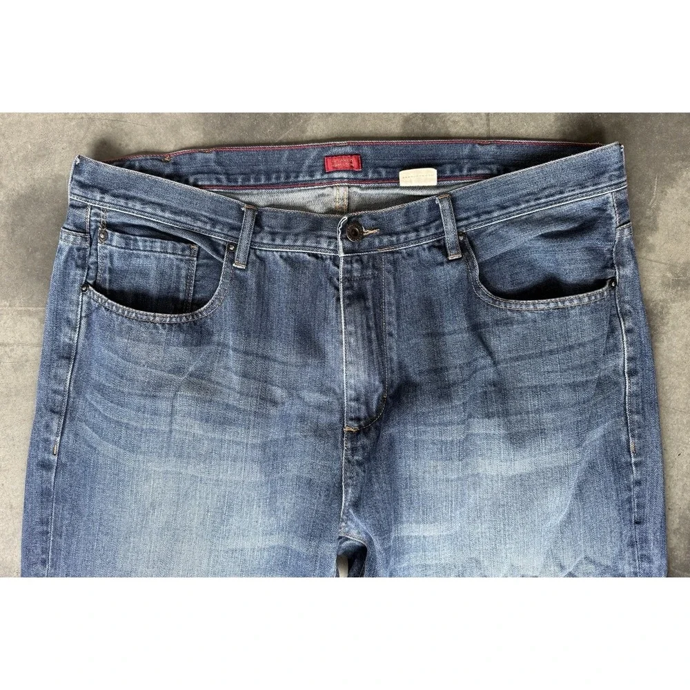 Mens‎ 42/30 Sean John Hamilton Relaxed Tapered Designer Jeans Size 42 X 30